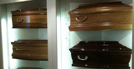 exposition de cercueils